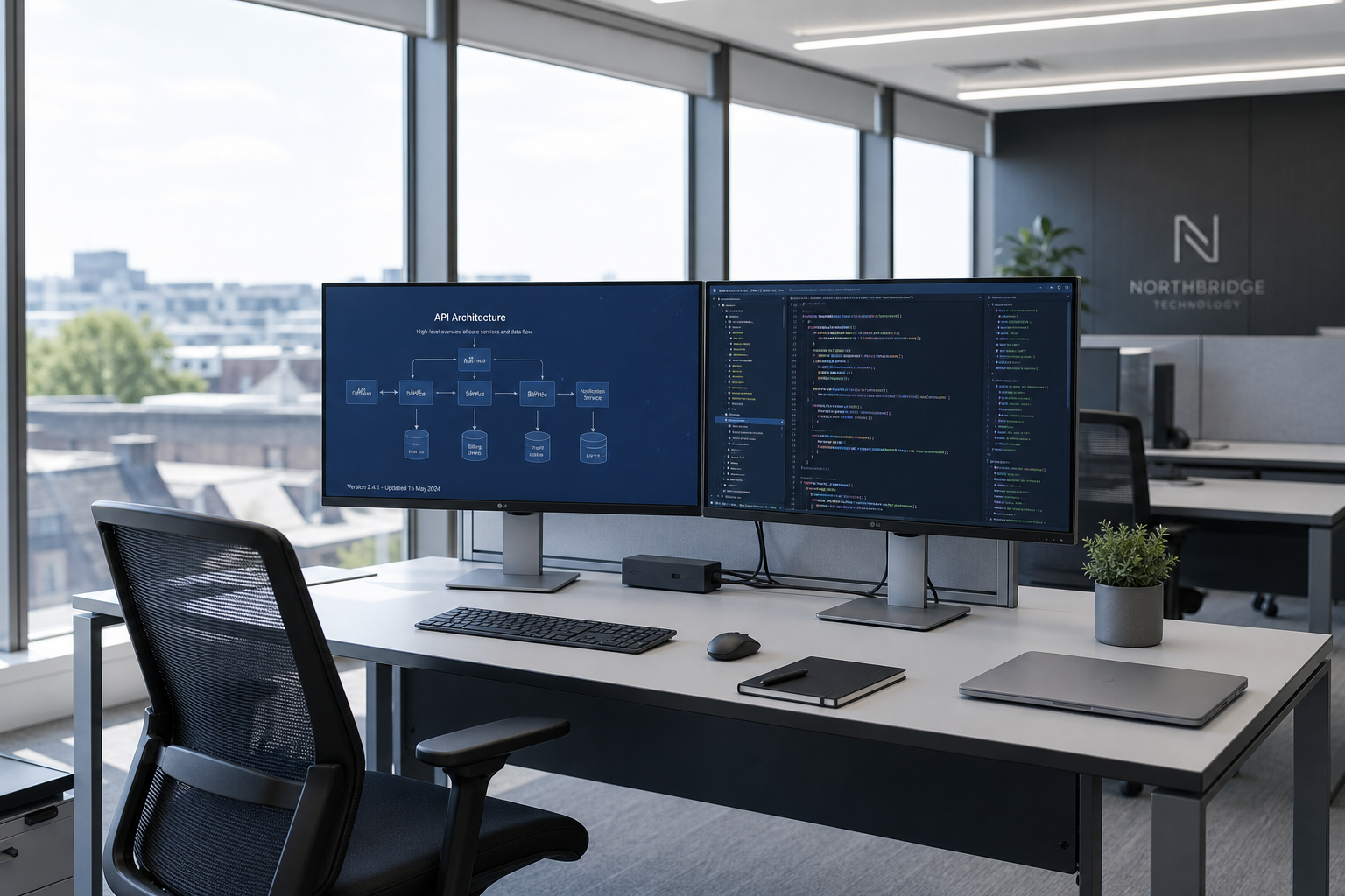 BOOLINOR LTD workspace — API architecture and code environment